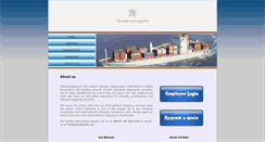 Desktop Screenshot of delmashipping.com
